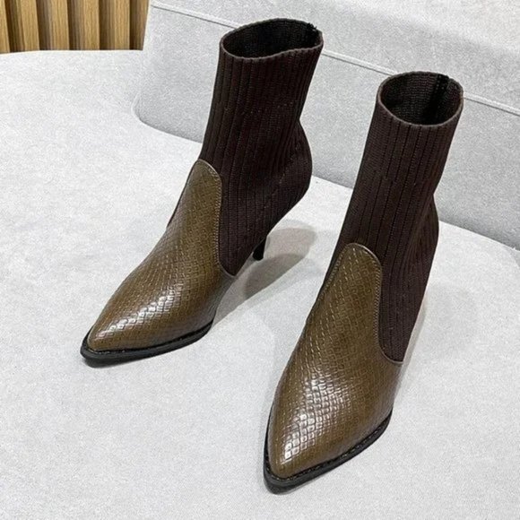 Boots Martens new pointed sleeve ankle boots - Picture 5 of 8